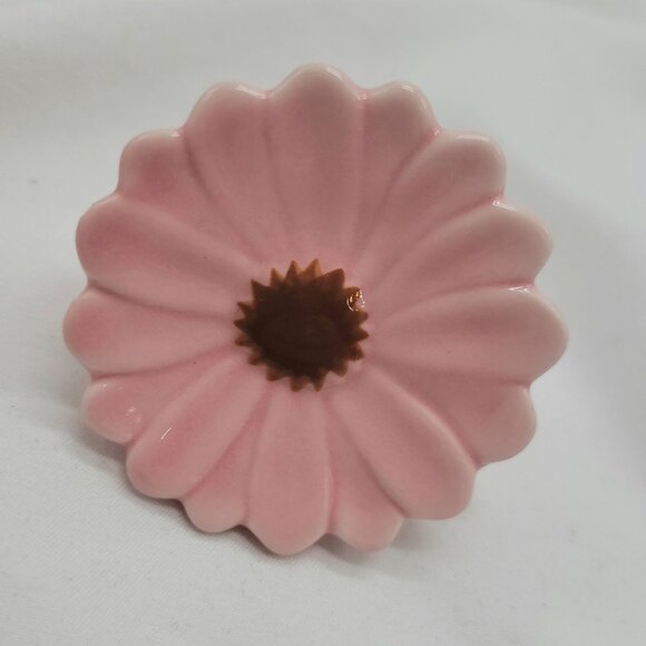 Nora Fleming Other - Nora Fleming "Flower Power" Mini Gerber Daisy Pink A41 Ceramic Charm For Serving